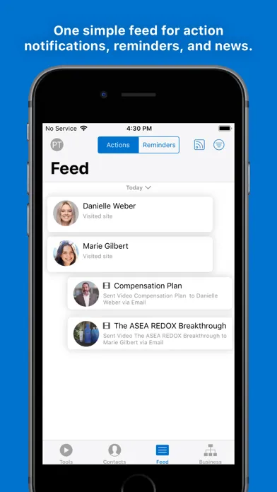 Screenshot di ASEA Connect 2.0